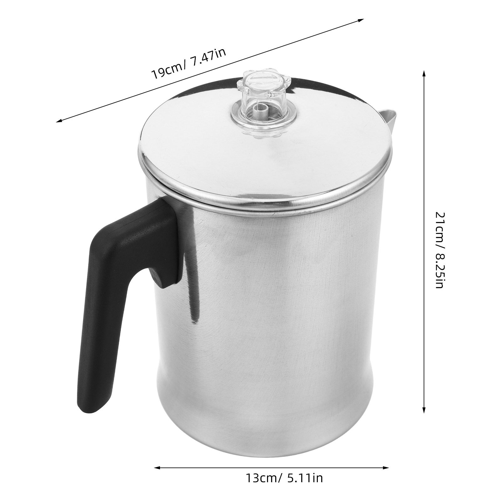 Cafetière en aluminium de 1,8  - Outdoor Camping Backpack avis et prix