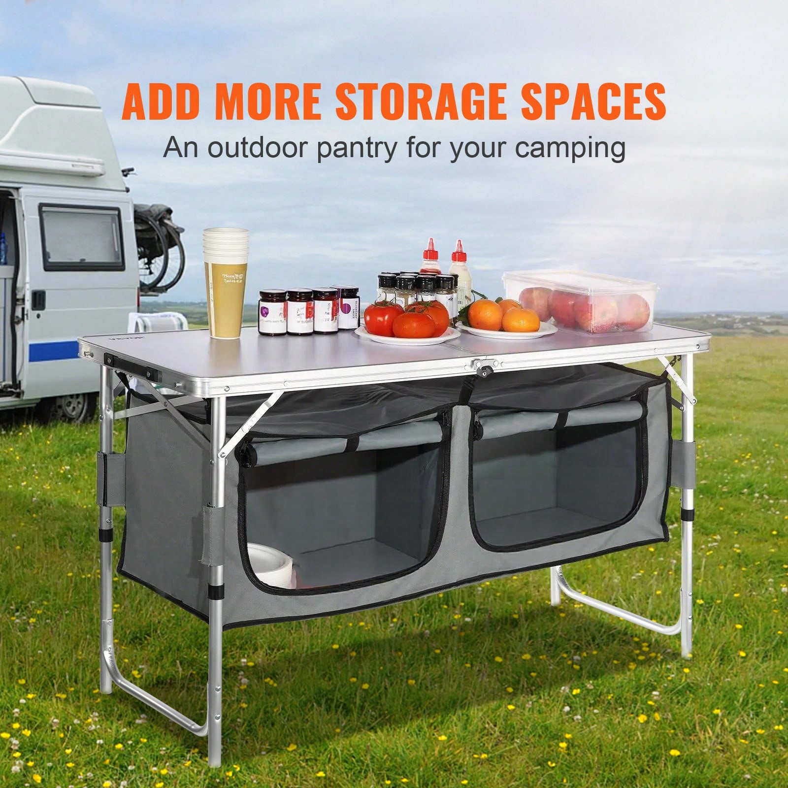Table de cuisine pliante à mon - Outdoor Camping Kitchen Setup avis et prix