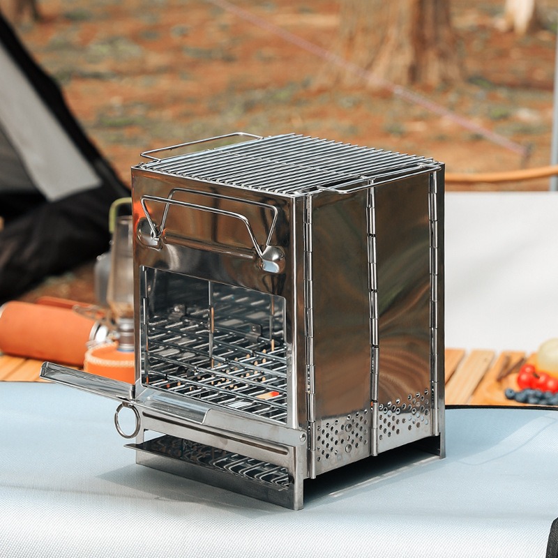 Réchaud de camping pliable ult - Outdoor Camping Stove Wood avis et prix