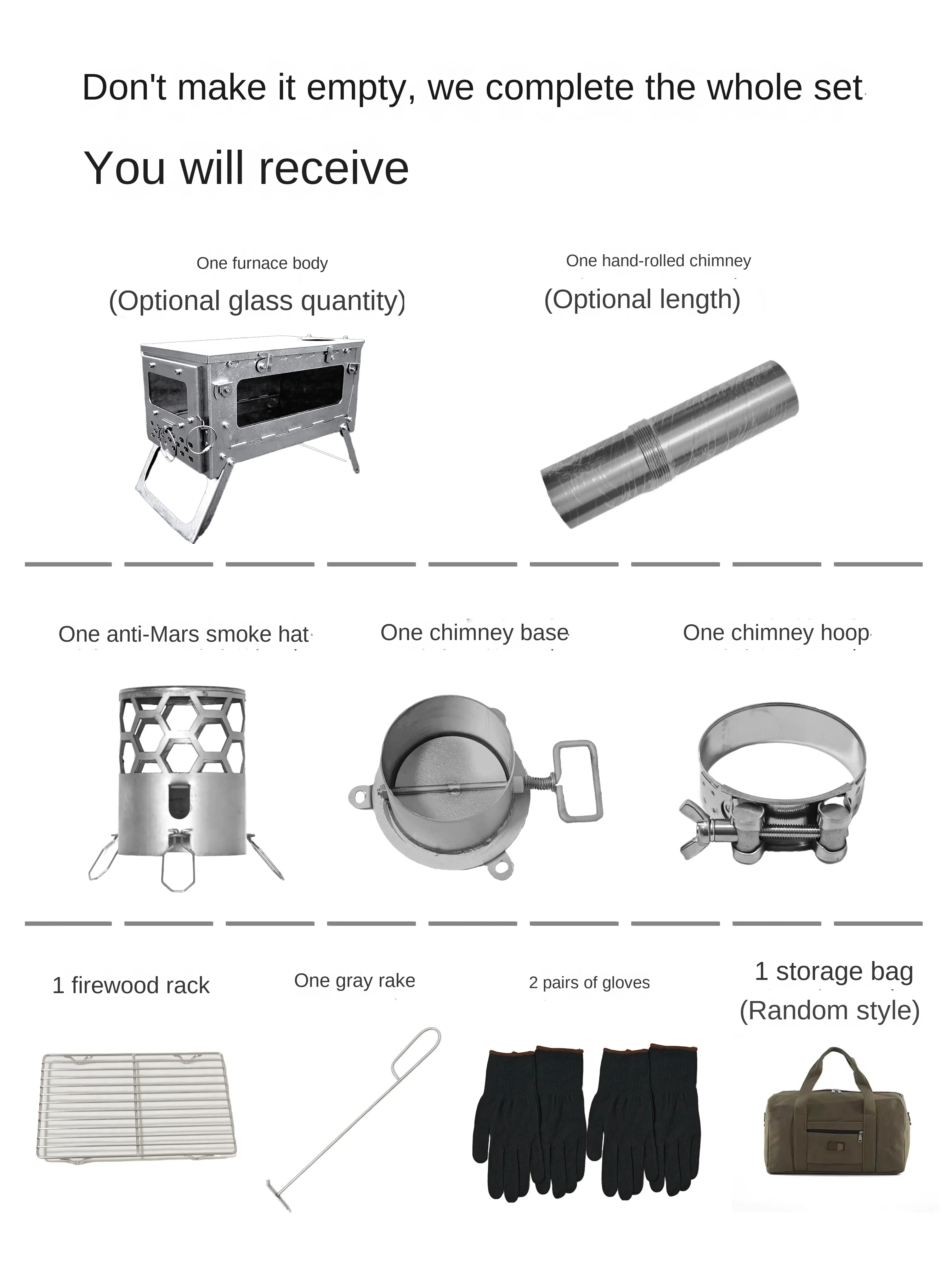 WT Star-Poêle à bois de chauff - Outdoor Camping Oven avis et prix