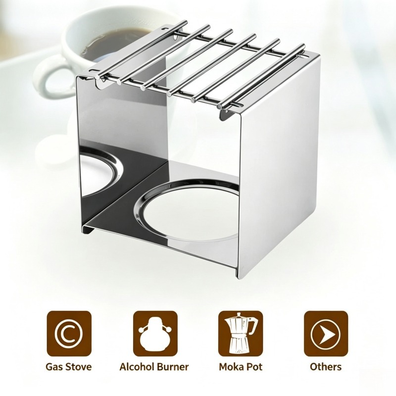 Support carré en acier inoxyda - Outdoor Camping Burner avis et prix