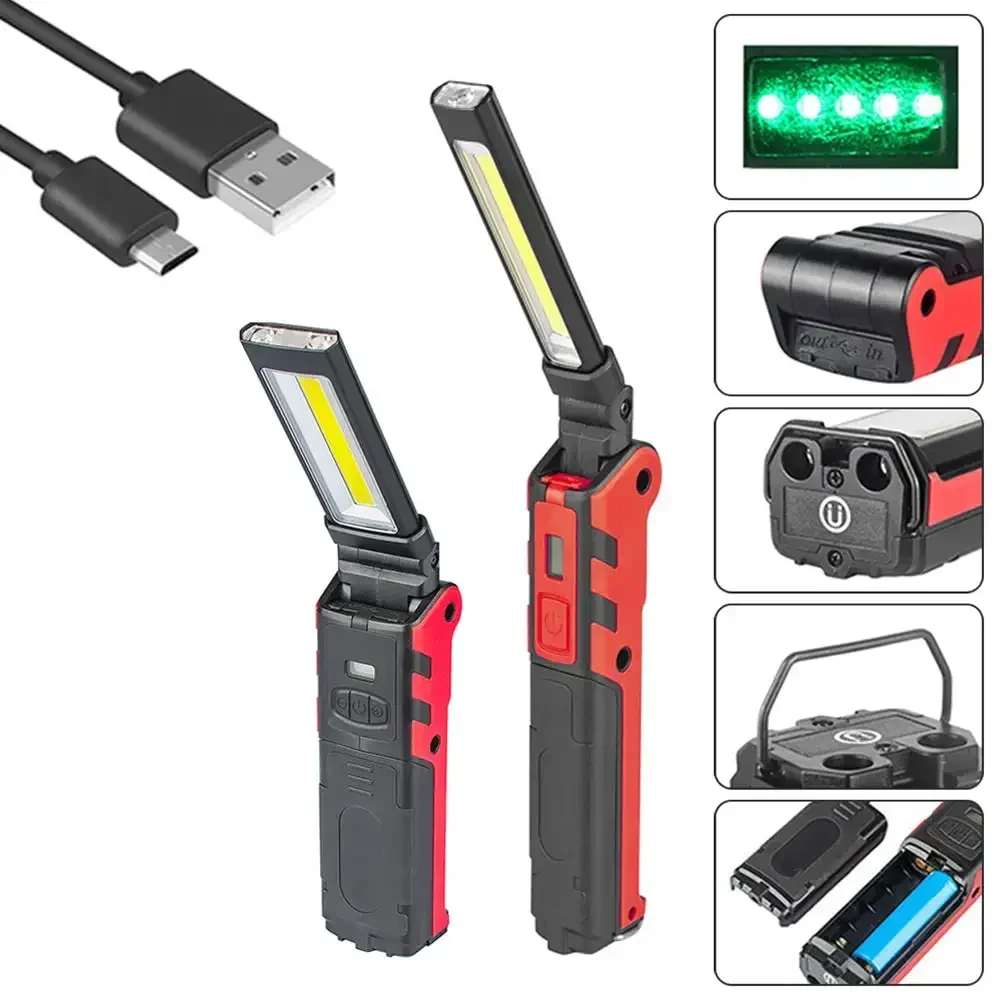 Lampe de travail LED COB à int - Outdoor Camping Adventure Lamp avis et prix