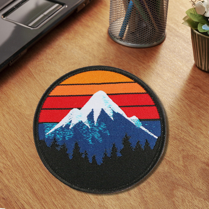 1 patch montagne rétro années  - Outdoor Camping Logo avis et prix