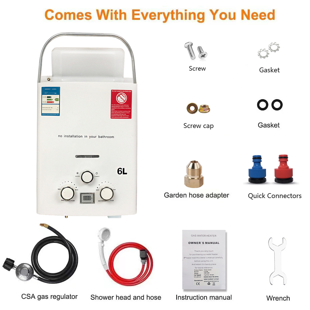 Nouveau modèle RV chauffe-eau  - Outdoor Camping Water Heater avis et prix
