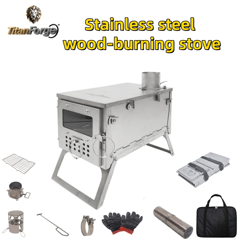 Poêle à bois pliable, en acier - Outdoor Camping Stove Wood avis et prix