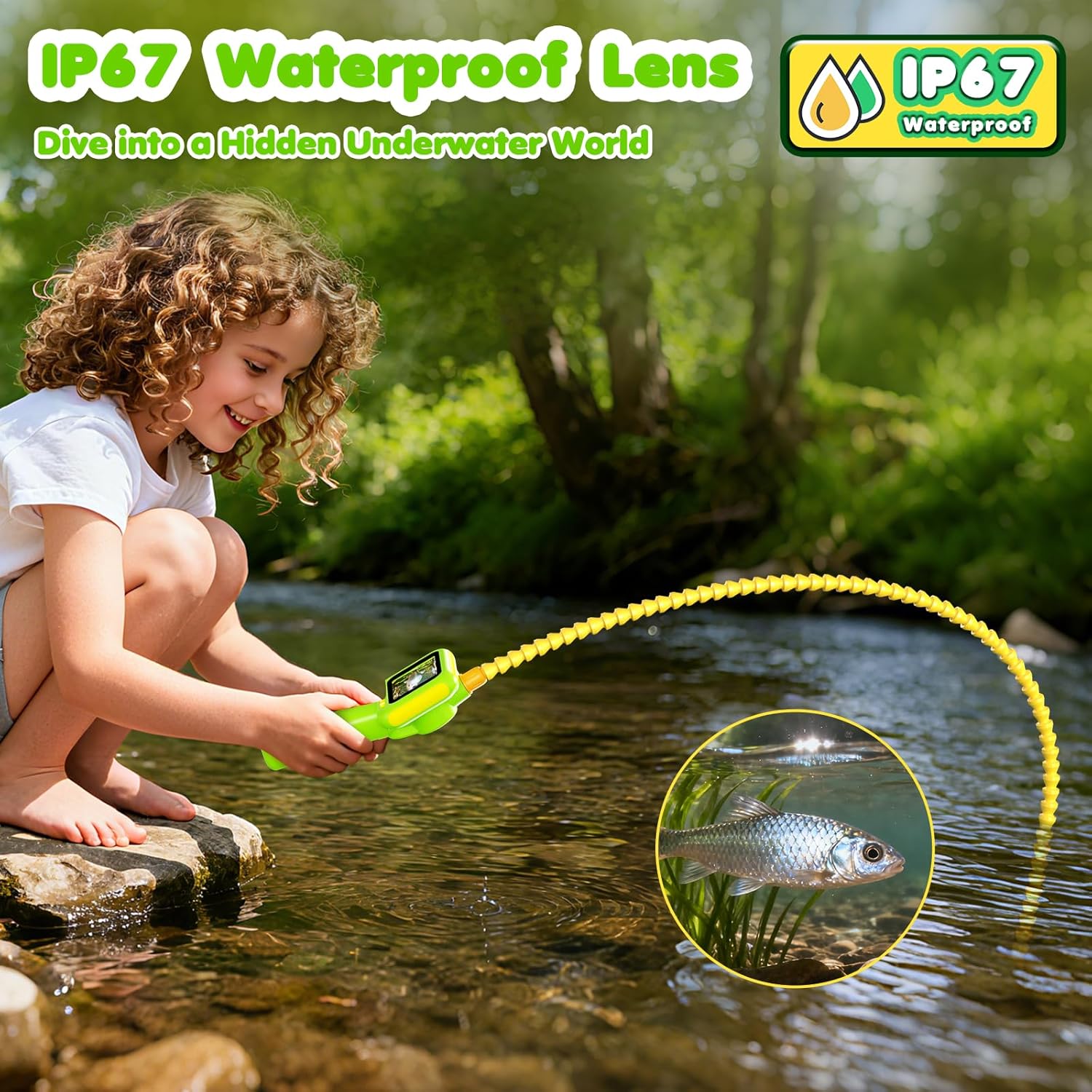 Endoscope pour enfants, caméra - Outdoor Camping Kit avis et prix