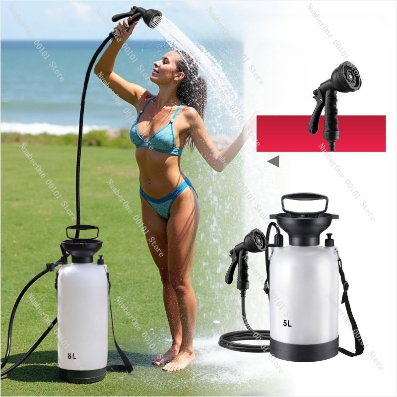 Douche portable de 5 litres po - Outdoor Camping Kit avis et prix