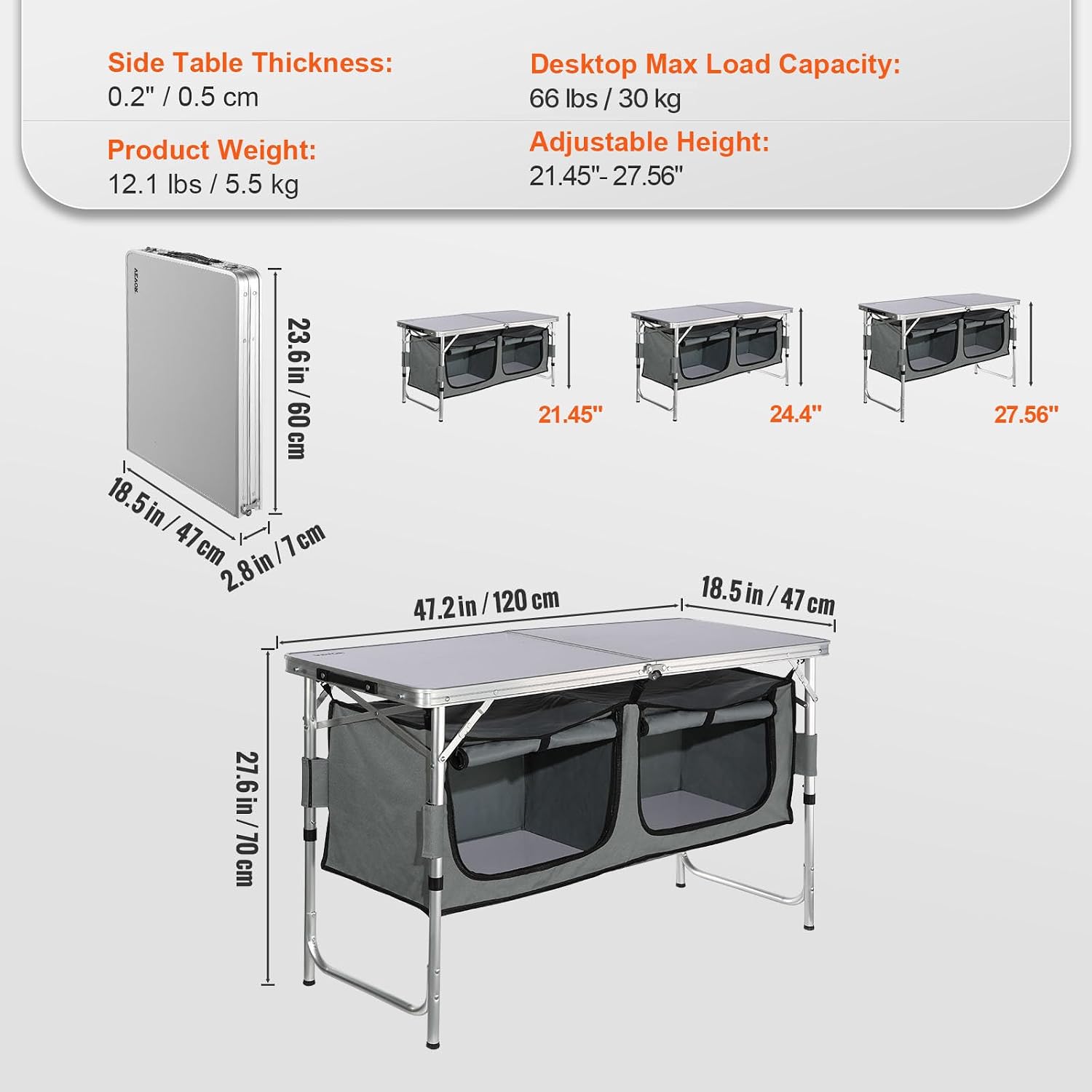 Station de cuisine de camping, - Outdoor Camping Kitchen Setup avis et prix