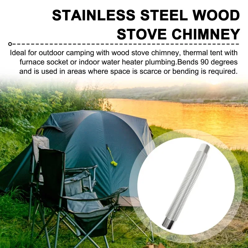Conduits de ventilation réglab - Outdoor Camping Stove Wood avis et prix