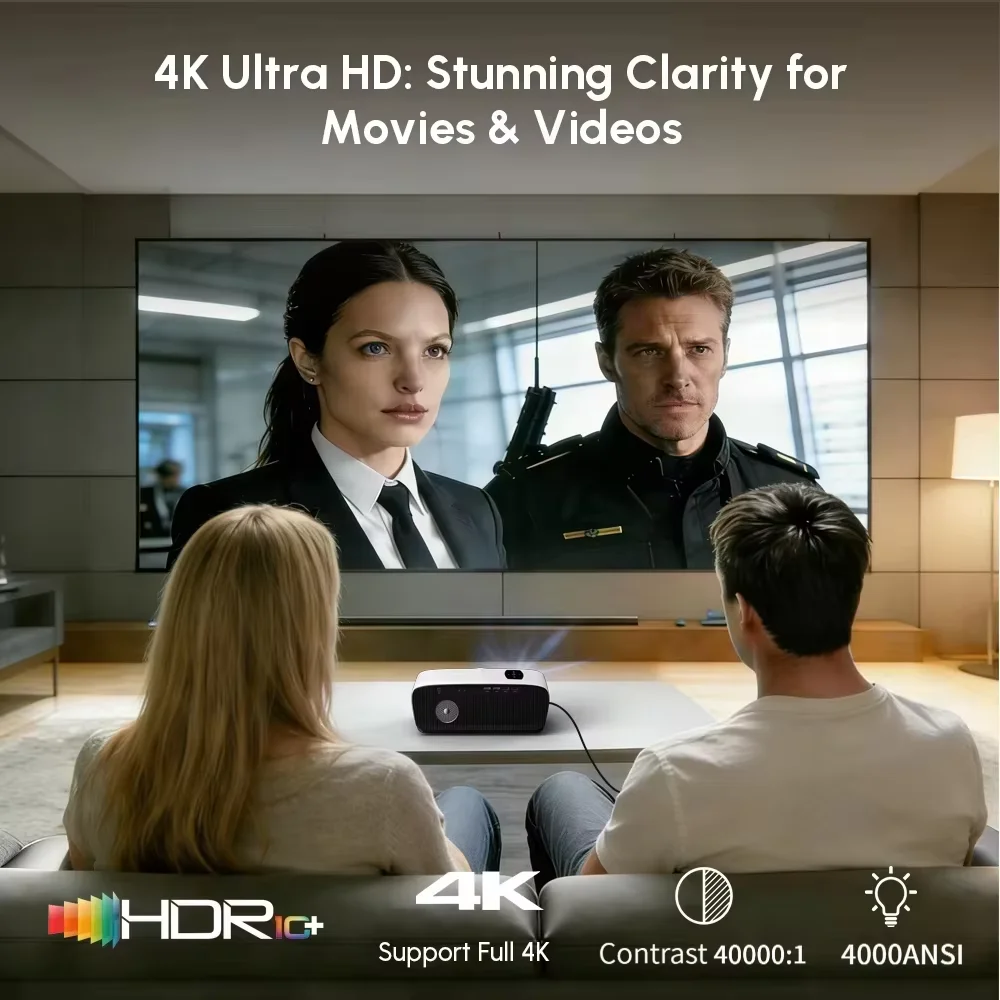 Projecteur NewA9S 4k avec mise - Outdoor Camping Tv avis et prix
