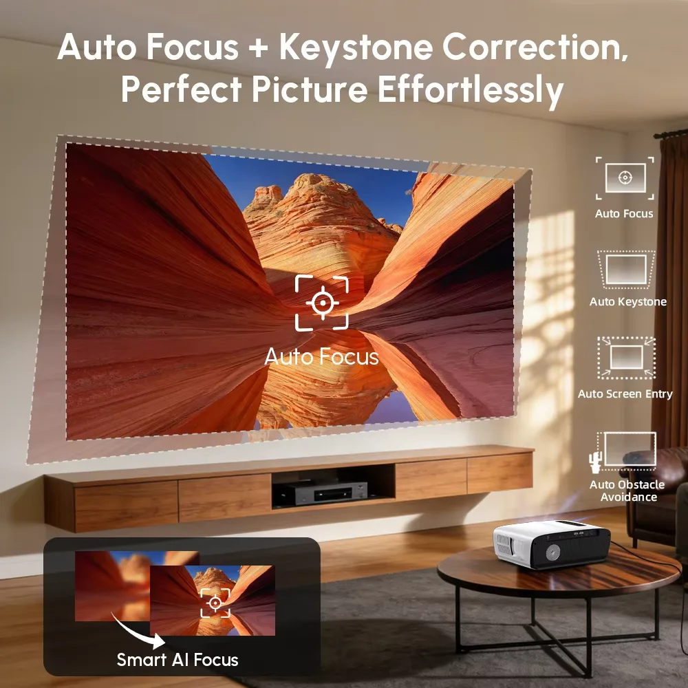 Projecteur NewA9S 4k avec mise - Outdoor Camping Tv avis et prix