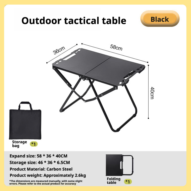 Table tactique pliable en acie - Outdoor Camping Kitchen Setup avis et prix
